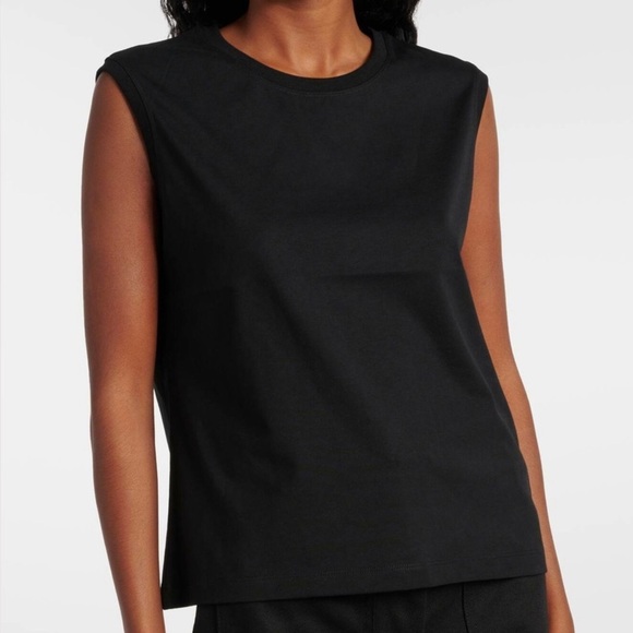 Victoria Beckham Tops - Victoria Beckham Black Muscle Tank Size Small NWOT